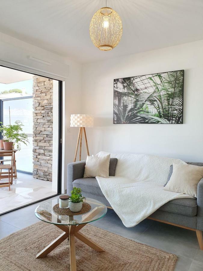 T2 Neuf Avec Jardin Et Terrasse - Proche Des Plages Saint-Cyr-sur-Mer Dış mekan fotoğraf